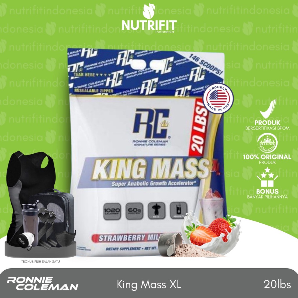 RC Kingmass 20lbs Weight Gainer Ronnie Coleman