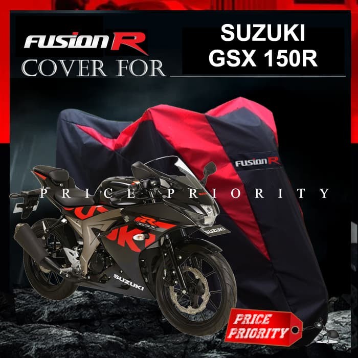 COVER MOTOR / SARUNG MOTOR WARNA SUZUKI GSX WATERPROOF MERK FUSION R