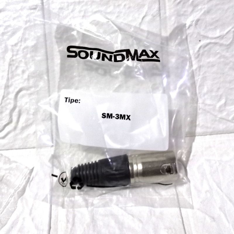 Jack canon XLR  SOUNDMAX Male Female