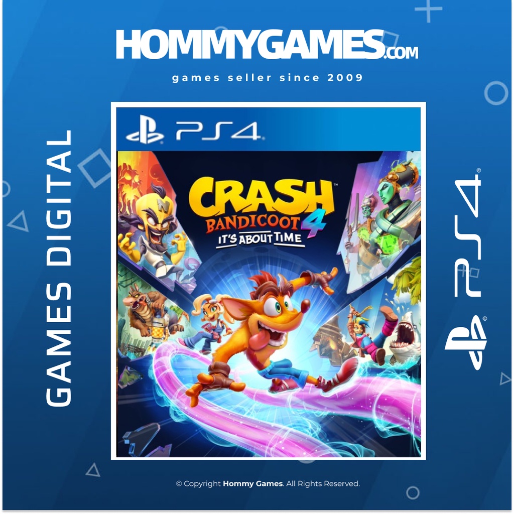 Crash Bandicoot 4 PS4 &amp; PS5 Digital Games