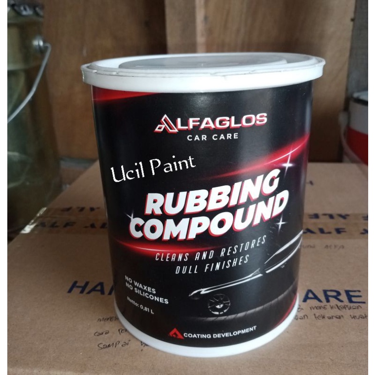 Jual Compound Alfa Rubbing Compound Alfa L Alfaglos Shopee Indonesia