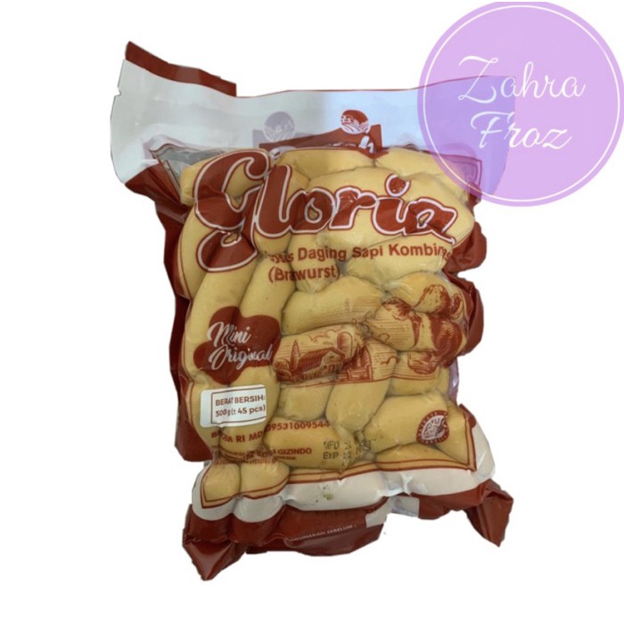 

GLORIA SOSIS SAPI COCKTAIL 500 GR ISI 45 PCS