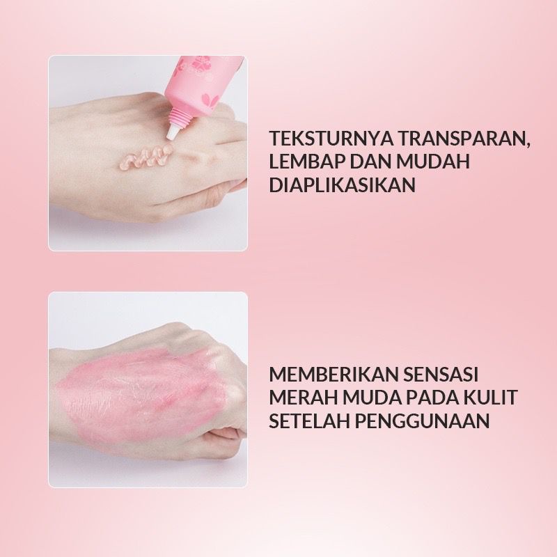 BIOAQUA NENHONG CREAM WARM GENTLE PINK NENHONG LIP SERUM PEMERAH BIBIR SERUM BIBIR UNTUK BIBIR HITAM