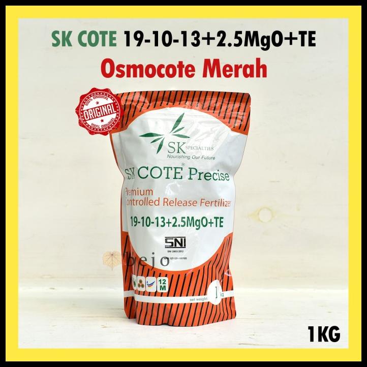 Dekastar Osmocote Merah Sk Cote 19-10-13 1Kg Pupuk Tanaman Hias