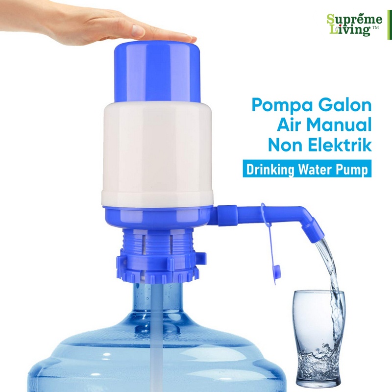 Pompa Galon Manual Non Elektrik Water Pump Dispenser Hemat Energi Tanpa Listrik dan Baterai