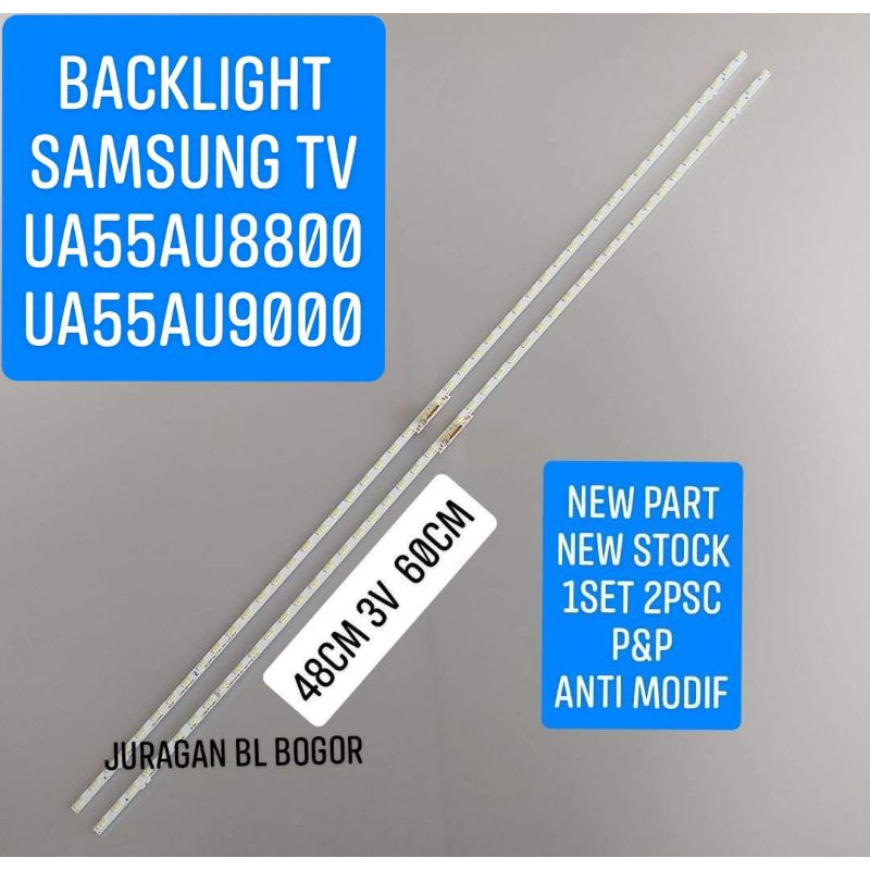 LAMPU LED BL BACKLIGHT SAMSUNG UA55AU8800 UA55AU9000 55AU88000 55AU9000