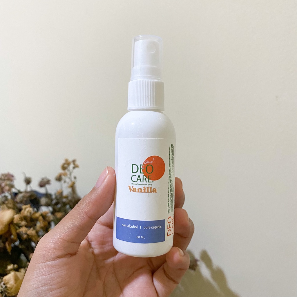 Deodorant Spray Tawas Deo Care Vanilla Baby Cuddle 60ml - ✅ 100% ORIGINAL + BARU - KAUKI COSMETICS