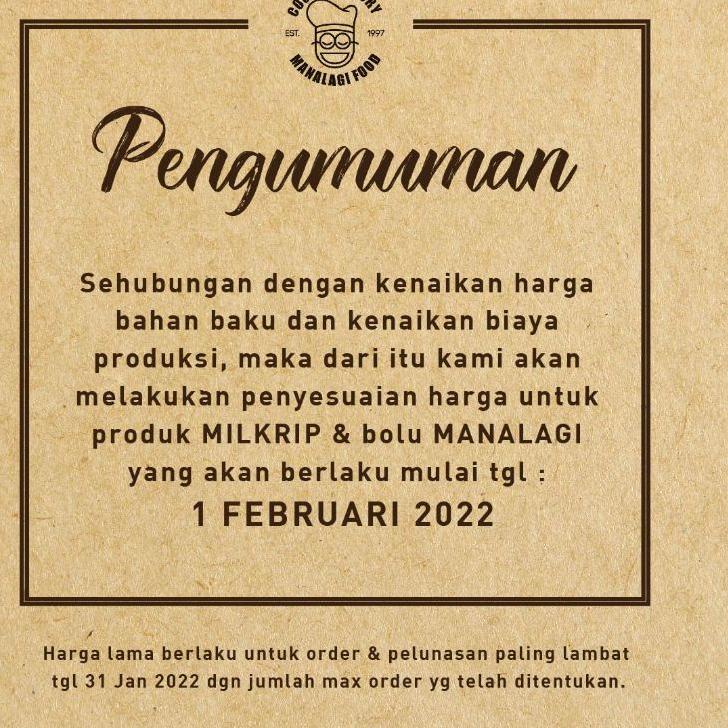 

☈ Free bubble dus MILKRIP 70GRAM jamin barang slalu BARU, camilan anak sehat ガ