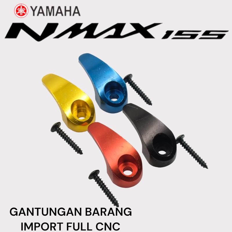 gantungan barang hook FULL CNC yamaha nmax new IMPORT