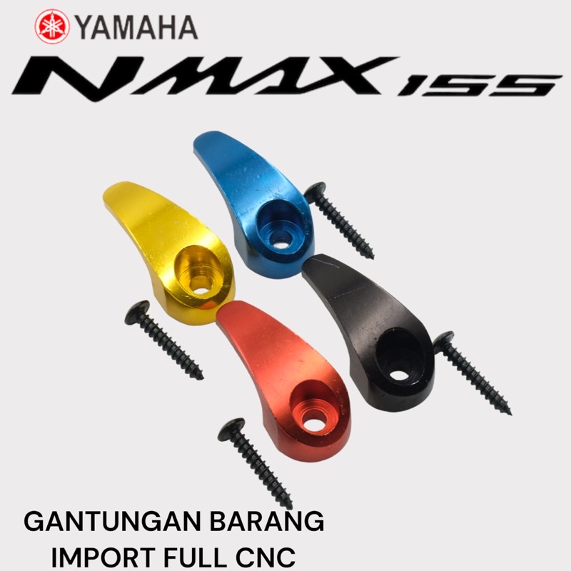 gantungan barang hook FULL CNC yamaha nmax new IMPORT