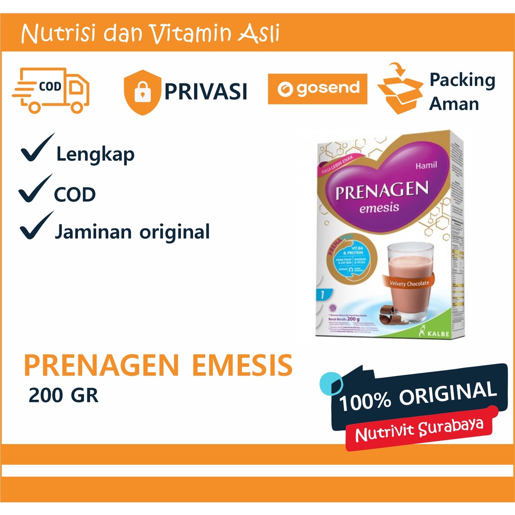 PRENAGEN Emesis Chocolate 200gr