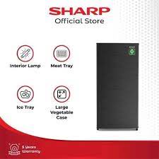 Sharp Kulkas 1 Door KIREI Series SJ-N162N-HS