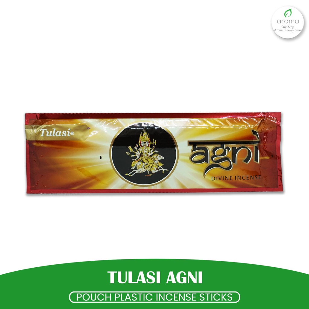 Dupa India (Aromaterapi) Pouch Plastic - Tulasi Agni 35 Sticks