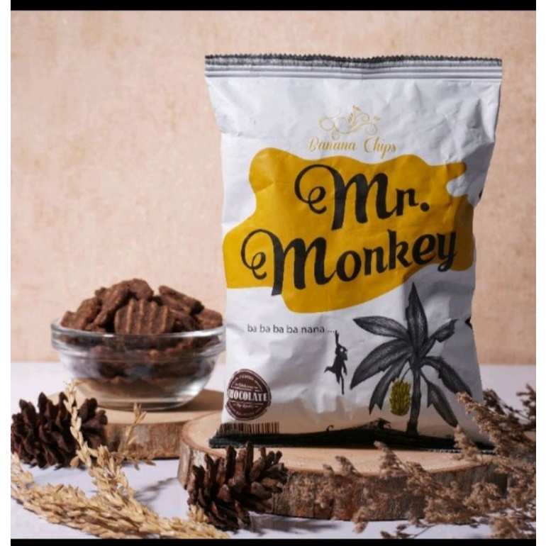 

Mr Monkey Kripik Pisang Kepok Khas Lampung