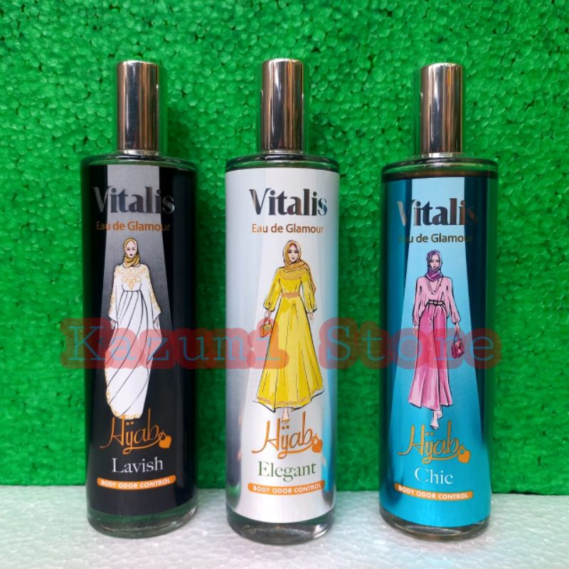 Vitalis Eau de Glamour Hijab Elegant 100ml | Parfum Vitalis Hijab 100ml