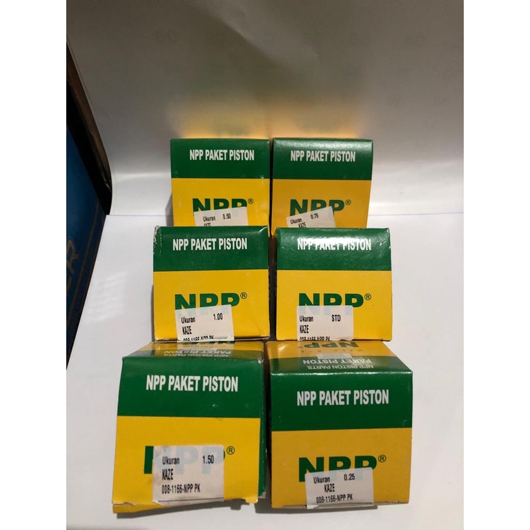 Piston Kit KAZE NPP oversize STD 25 50 75 100 NPP ORIGINAL