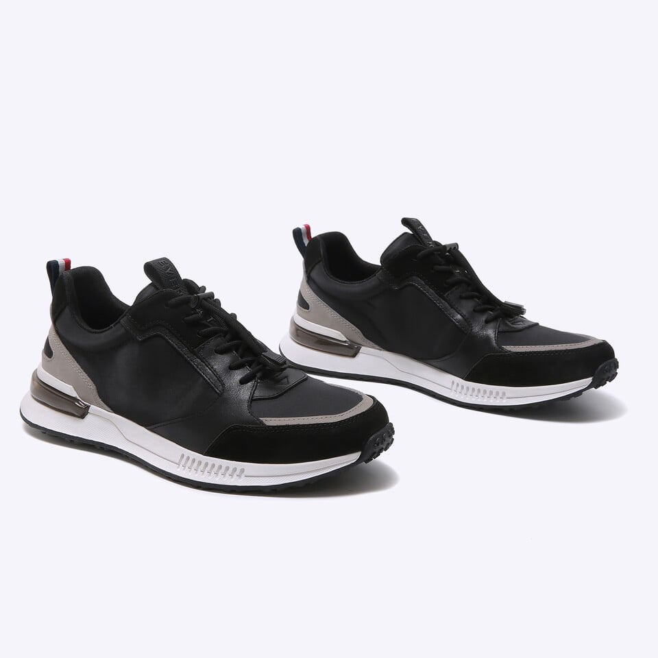 EM41 SEPATU SNEAKER EVERBEST PRIA ORIGINAL CASUAL KETS BRANDED HITAM