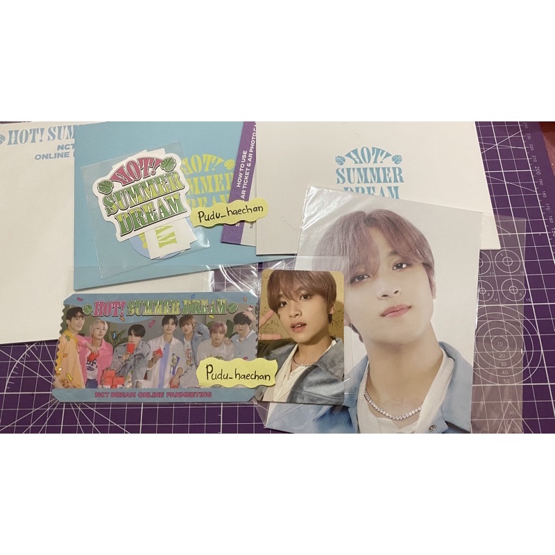AR TICKET HOT SUMMER DREAM HAECHAN
