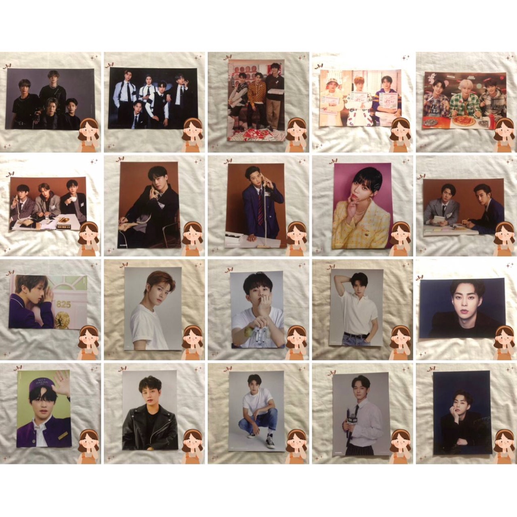 [READY STOCK] OFFICIAL POSTER A4 SG22 EXO AESPA NCT WAYV SEASON GREETING