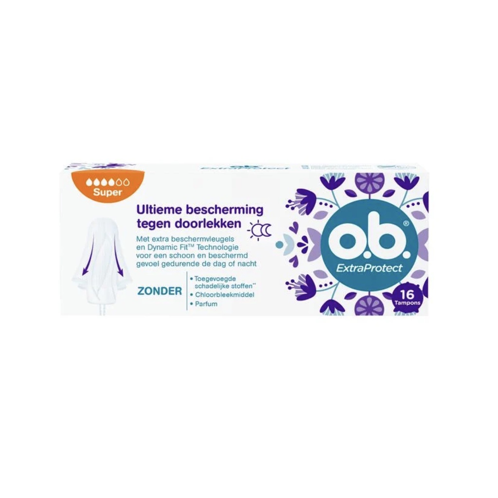 Tampon o.b. Extra Protect Super 16pcs