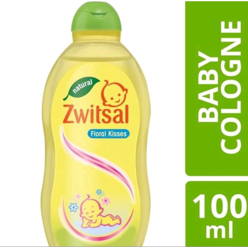 Zwitsal cologne floral kisses 100ml#natural oil#minyak telon plus 3+1