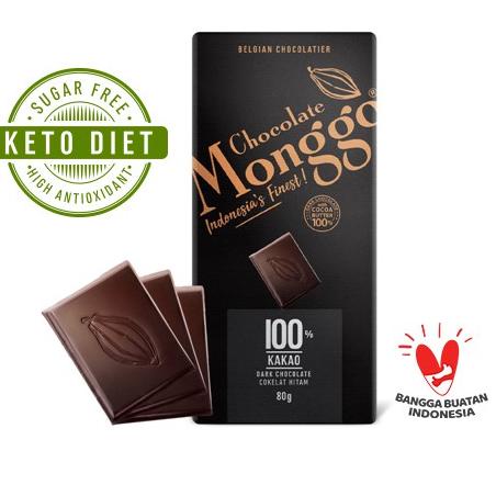 

Quality Control✅Chocolate Monggo | Dark Chocolate 100% Cocoa | Cokelat Hitam | Coklat Diet Keto | Tablet coklat 80g|RA7