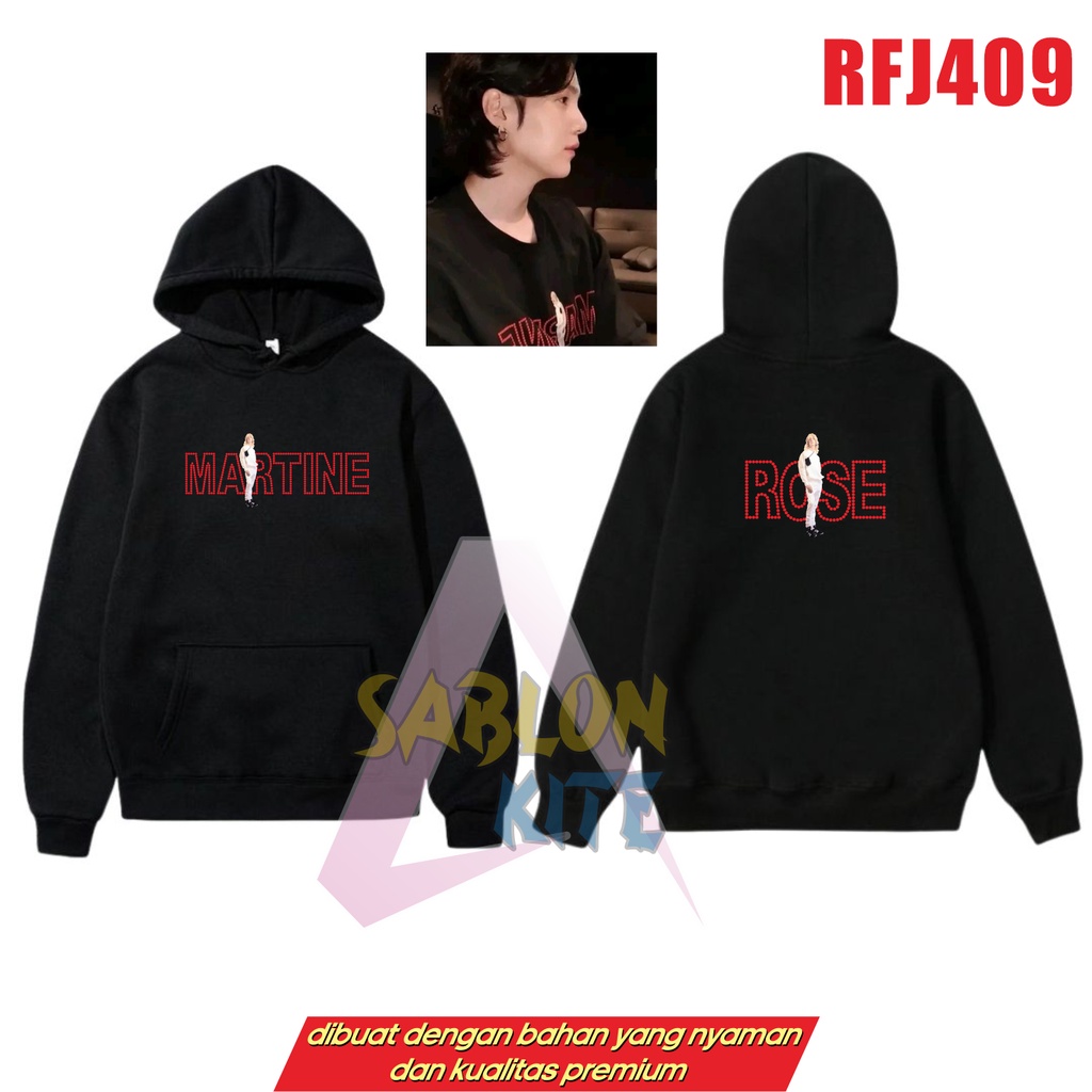 MURAH!!! HOODIE SUGA MARTIN MIN YOONGI RFJ409