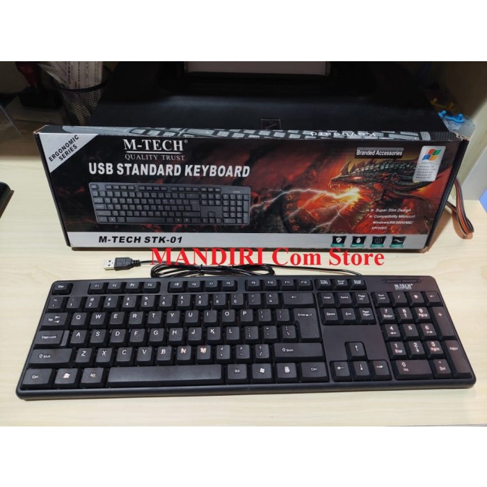 Keyboard Keyboard Usb Mtech Komputer Laptop