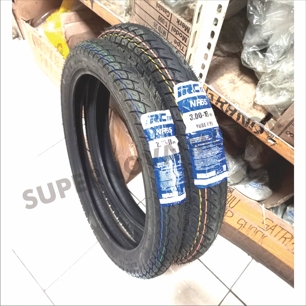 BAN LUAR MOTOR RX KING IRC NR 65 NR 25 275 DAN 300 Ring 18 BAN DEPAN DAN BELAKANG Tubetype