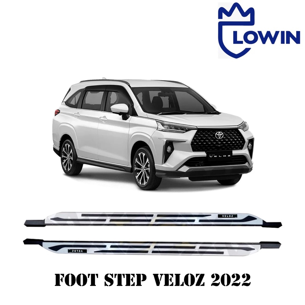 Foot step/Pijakan Kaki Running Board Toyota Veloz 2022