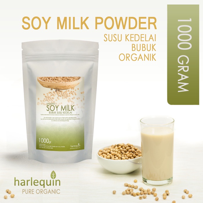 

Susu Kedelai Bubuk Murni 1000 gram Natural Soy Milk Powder 1kg