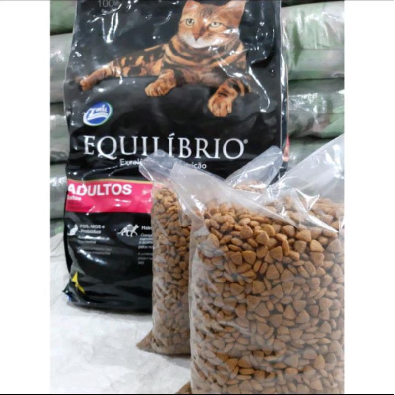 EQUILIBRIO ADULT DEWASA 7,5 KG HAIRBALL (GO-jek) makanan kucing dewasa murah promo dry catfood