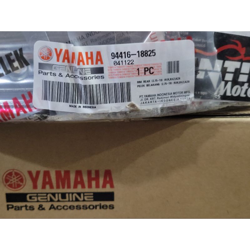 VELG 275 18 ORIGINAL YAMAHA RXK RXS RXZ GARANSI ORIGINAL 100%