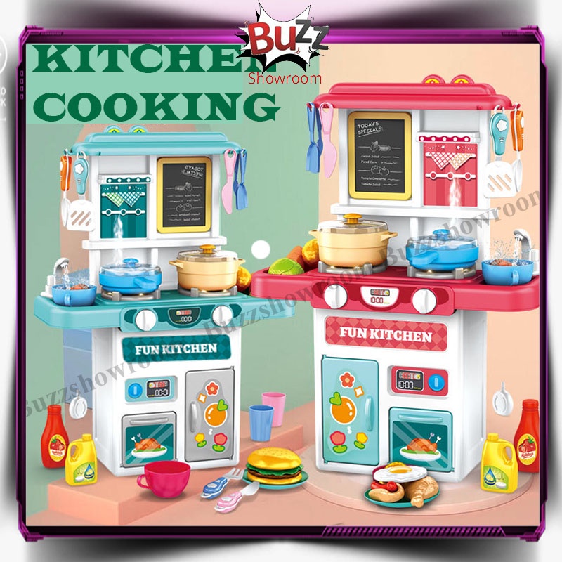 Kitchen Set Jumbo Mainan Anak Masak Masakan Dapur Besar SPRAYING MIST