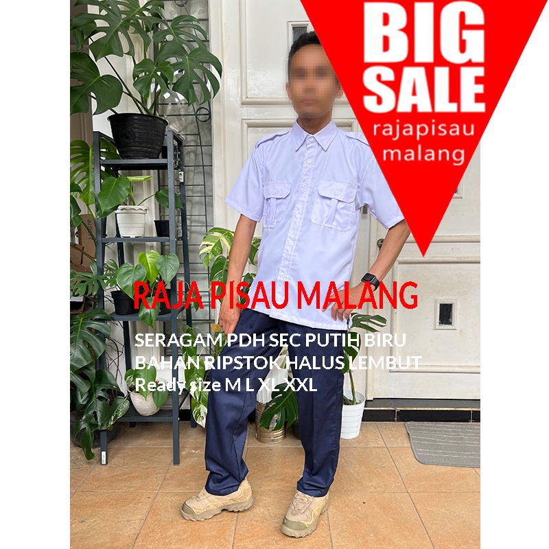 Baju Kemeja PDH Satpam Security 1 Stel (Tanpa Kopel dan Topi)