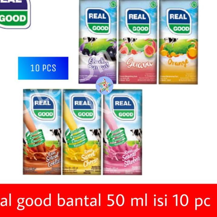 

➔ Real Good bantal 50 ml isi 10bj ☂