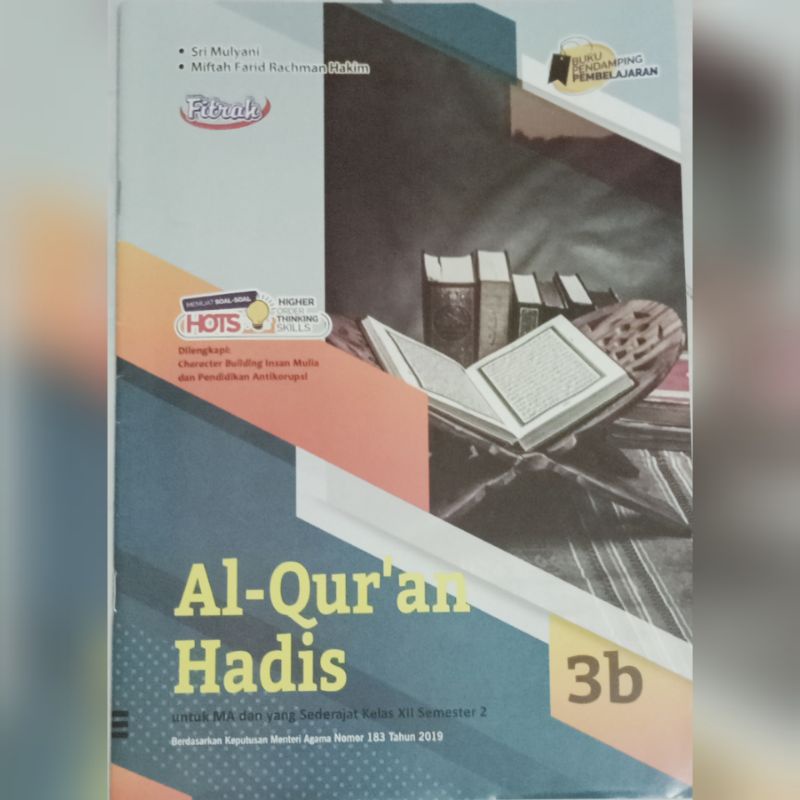 

LKS Al-Qur'an Hadis untuk MA dan sederajat kelas 12 semester 2