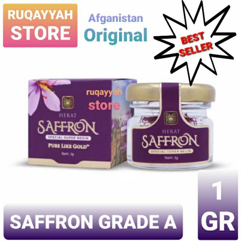 

Saffron Herat Afganistan grade A 1 gr ORIGINAL