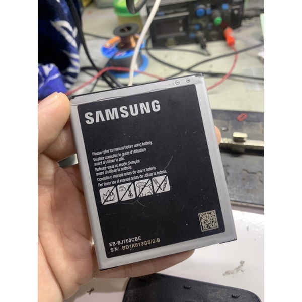 Baterai Samsung J4 J400 Ori Bekas Layak Pakai
