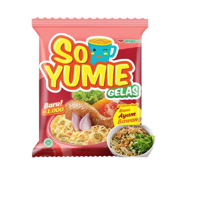 

6.6 STOK READY So Yumie Gelas Ayam Bawang x10