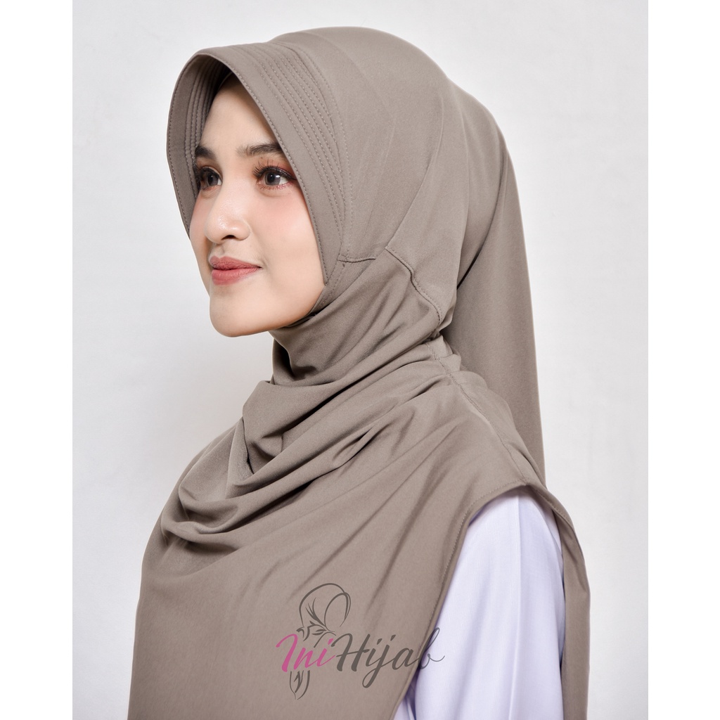 Ini Hijab - Khimar Rampel Samping