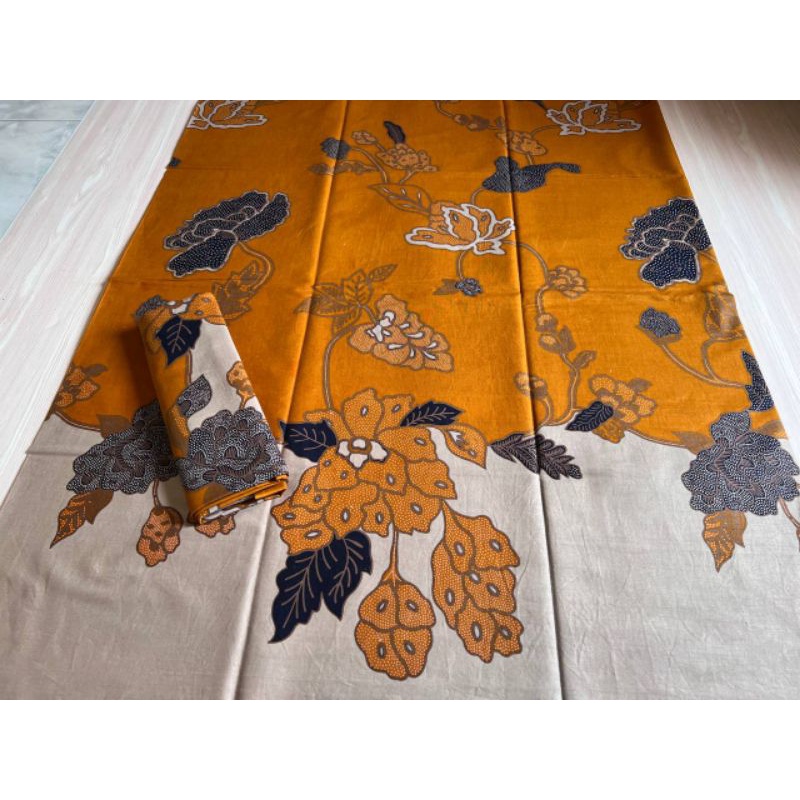 Kain Batik Motif Bunga Sadella - Bahan Batik Bridesmaid - Kain Batik Pekalongan Katun Halus New Arrival