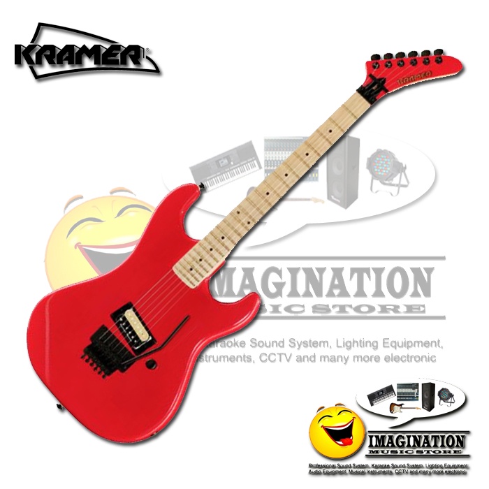 Kramer Baretta Electric Guitar - Jumper Red
