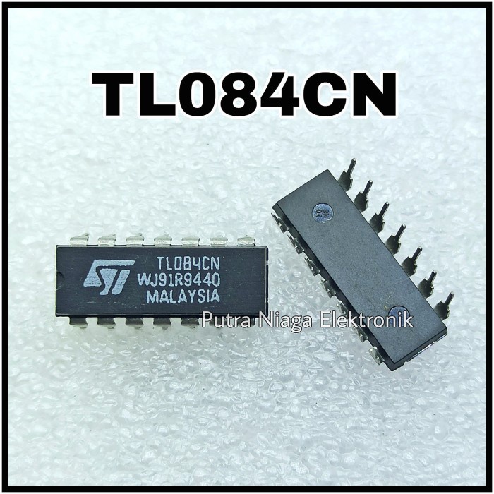 Jual ic TL084 DIP-14 TL084CN High Quality TL 084 DIP putr4n14 Diminati ...