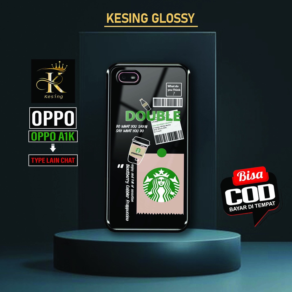 Case OPPO A1K Terbaru - Casing Hp OPPO A1K - Kesing Hp - Hardcase Glossy - Softcase Protect - Siliko