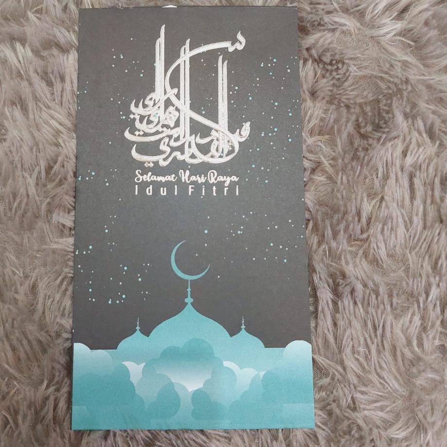 

■»► Angpao Lebaran / Amplop Lebaran POMO 04 ( 1 Box isi 50 Pcs ) Ukuran 16x9 cm dengan FOIL 3 DIMENSI