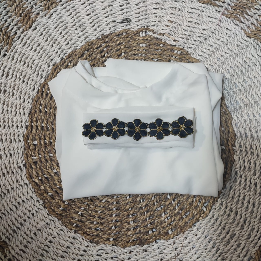 COD // OUTER KAFTAN SHABRINA TERBARU // OUTER KAFTAN MASAKINI // OUTER KAFTAN VIRAL-putih