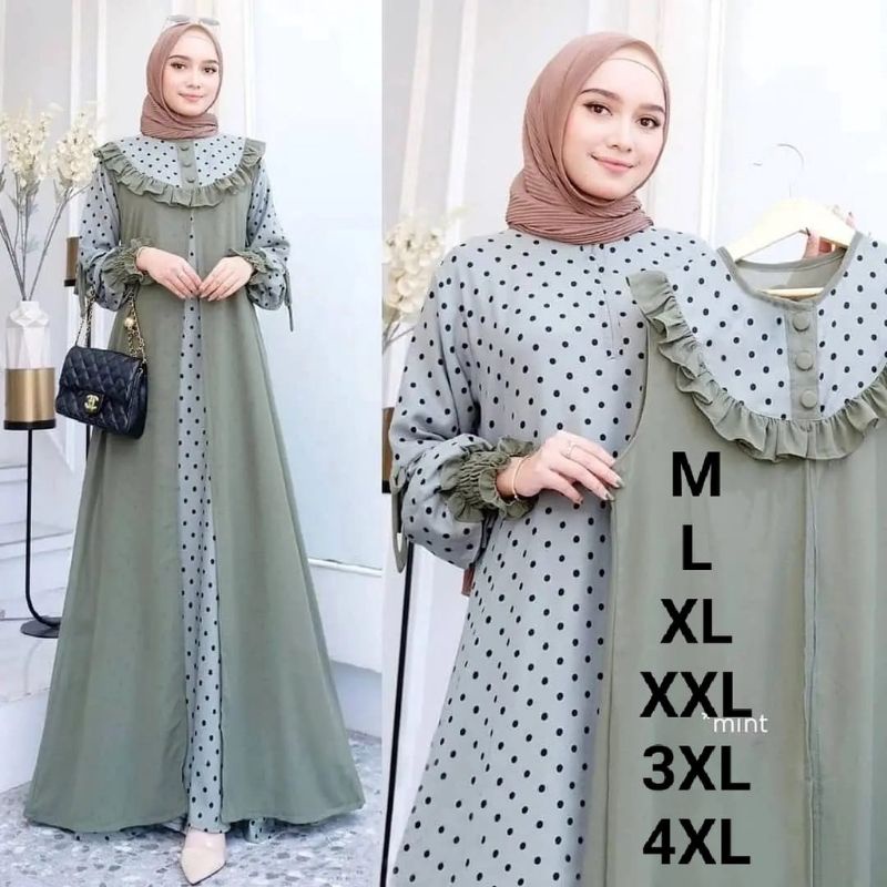 Gamis wanita kekinian baju gmis lebaran 2023 bju gsmis mewah bsju gamiz Premium terbaru games ibu2 g