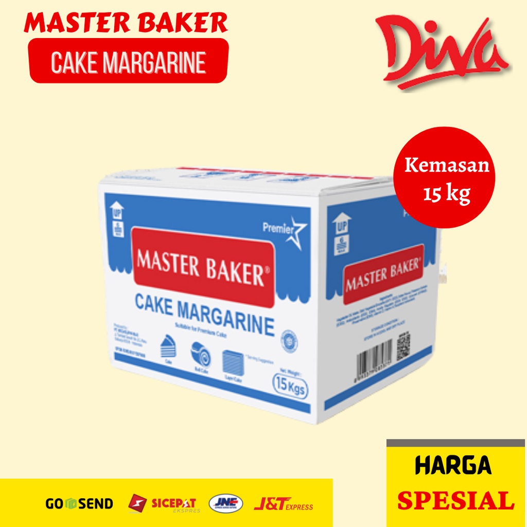 

Master Bakers Premier 15kg | Master Baker Cake Margarine