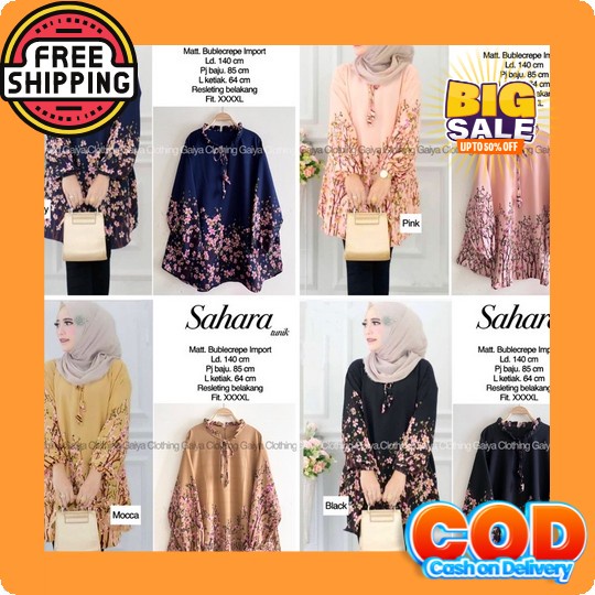 ➜♪✲❊ Baju Atasan Kemeja Hem Kerah Kuliah Longsleeve Army Hitam Putih Mocca Casual Kancing Depan Pock